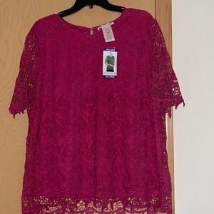 Philosophy Ladies Lace Top Size 2X